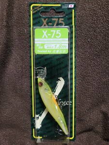 ★Megabass★X-NANAHAN メガバス X-75 GP ITO-KINARI 美中古品 Length 75mm Weight 1/4oz Depth Max 1.8m Slow Floating 佐藤 信治