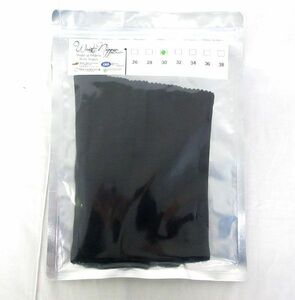 送料300円(税込)■fo034■ヒーリングチャクラ ウエストニッパー 30/Mサイズ相当 ブラック【シンオク】