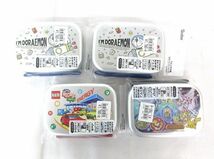 送料300円(税込)■kh315■子供用 アルミ弁当箱(ドラえもん・ポケモン 等) 3種 4点【シンオク】_画像1