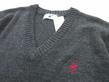 送料300円(税込)■po182■メンズ BEVERLY HILLS POLO CLUB 学生用長袖セーター L【シンオク】_画像2