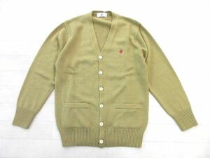 送料300円(税込)■po185■メンズ BEVERLY HILLS POLO CLUB 学生用長袖カーディガン S【シンオク】