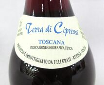 送料300円(税込)■dy082■赤ワイン F.LLI GRATI Terra di Cipressi 100ml イタリア/トスカーナ産　6本【シンオク】_画像2