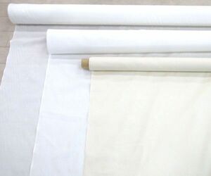 送料300円(税込)■bx307■生地 ロール(ホワイト 幅約114cm 等) 3種 3点【シンオク】