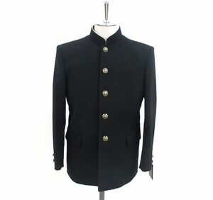 送料300円(税込)■po902■メンズ Polo Club 学生服 学ラン 165A/MS ブラック【シンオク】