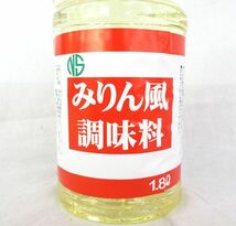 送料300円(税込)■az377■◎ニッショク みりん風調味料 1.8L 6本【シンオク】_画像2