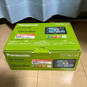 Panasonic Gorilla SSDポータブルナビゲーション 5V型ワイドモニター　CN-520D バーキン解除コネクター付き　走行中TVが観れる