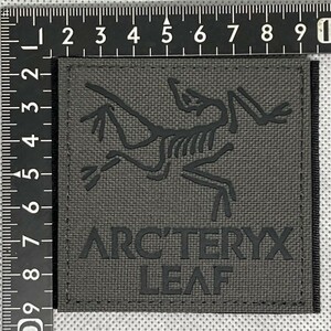 Arc'teryx leaf gray ベルクロパッチ マジックテープ アークテリクス 反射