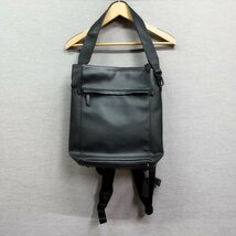 Z558 GASTON LUGA ガストンルーガ 2WAY BAG リュック ショルダー トート TATE トーテ バックパック ブラック 防水性 ストラップ着脱可_画像5