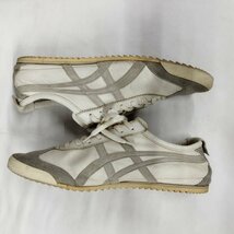 C540 Onitsuka Tiger オニツカタイガー NIPPON MADEメキシコ 66 デラックス ゴートレザー メンズ ホワイト グレー サイズ 27.5_画像3