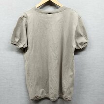 C701 GOOD WEAR グッドウェア Tシャツ 無地 モカ ブラウン USA製 サイズ L アメカジ ヘビーウェイト リブ シンプル ノームコア 古着_画像6
