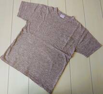 【新品】 Cushman リサイクルコットンTeeS/S M ヘザーポケットTシャツ クッシュマン_画像2