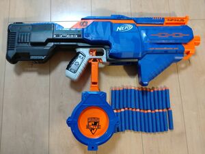 美品☆NERF ナーフ エリート インフィニス 電動 E0438　電池付き ELITE