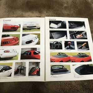 【純正 1989年7月】ユーノス ロードスターNA ショップ オプション カタログ アクセサリー グッズ マツダ EUNOS Roadster MAZDA catalogueの画像7