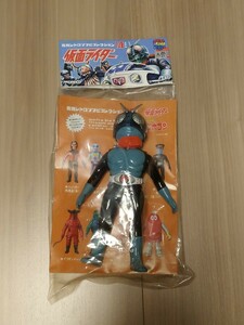 東映レトロソフビコレクション 仮面ライダー旧1号 (マスク取れ仕様) ミドルサイズ メディコムトイ