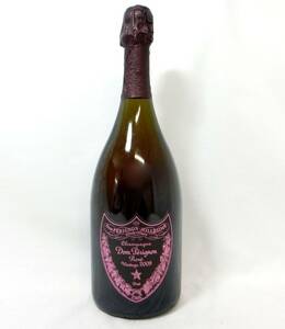 1000円スタート 酒 Champagne Dom Perignon vintage Rose 2009年 750ml 12.5％ シャンパーニュ ドンペリ ロゼ 未開栓 WHO 酒D508