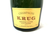 1000円スタート シャンパン Champagne KRUG GRAND CUVEE 171 EME EDITION 750ml 12.5ml クリュッグ グランキュヴェ 未開栓 WHO お酒C804_画像2