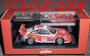 BEM別注 1/43 PPG ポルシェ 911 GT3 カレラ カップ 24号車 2006 (997) PORSCHE CARRERA CUP