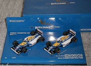 送料込み WCセット 1/43 ウイリアムズ ルノー FW14B FW15C マンセル プロスト 1992 1993 WILLIAMS RENAULT