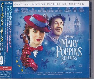 ★CD メリー・ポピンズ リターンズ オリジナル・サウンドトラック.サントラ.OST 英語盤.対訳付き