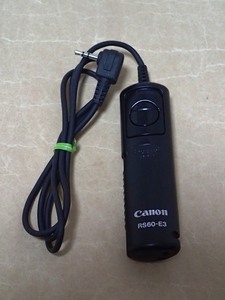 〈 Canon リモートスイッチ RS-60E3 〉