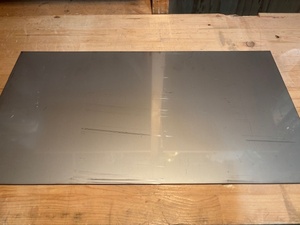 ① stainless steel board thickness 2.0 millimeter ×500 millimeter ×265 millimeter 