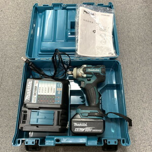 makita マキタ 充電式インパクトレンチ TW285D 18V 充電器/バッテリ/ケース付き 中古品 電動工具 ※店舗併売品(M0320-4)