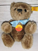 ドイツのシュタイフ社の Steiff Teddy Bear EAN 030147 未使用_画像7