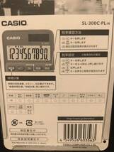 CASIO カシオ 電卓 SL-300C-PL-N_画像5