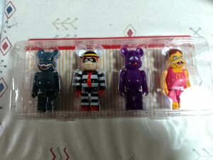 BE@RBRICK ゴジラ マクドナルド 150% 4PCS SET GODZILLA HAMBURGLAR GRIMACE BIRDIE / ハンバーグラー　 ベアブリック 新品 未開封