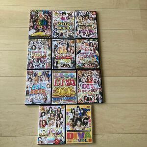 DVD11本セット/DIVA/洋楽/ミュージックビデオ/PV/PARTY STYLE/BEST OF BEST/HITS/MixDVD