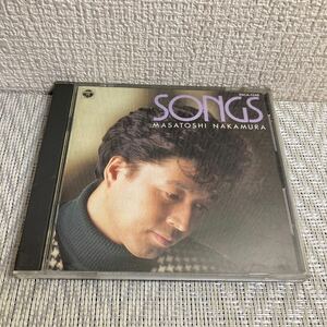 CD/中村雅俊/SONGS/3,500円盤/税表記無し/1986年