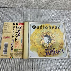 帯付国内盤CD/レディオヘッド/パブロ・ハニー/パーロフォン原盤/radiohead/Pablo HONEY/