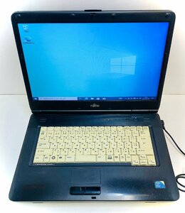 LC2714C【 FUJITSU LIFEBOOK A550/A 】 CPU：Core(TM) i5 CPU M520 @ 2.40GHz HDD: 250GB メモリ: 2GB N