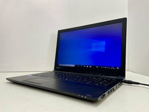 LC1027S 【動作品】TOSHIBA dynabook Satellite B35/R CPU:Intel(R) Celeron(R) 3205U @1.50GHz HDD:500GB メモリ:4GB N