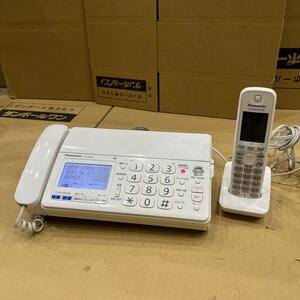 ◇【DD604】Panasonic パナソニック パーソナルファクス 親機　KX-PD381 DLE8 子機 PNLC1026