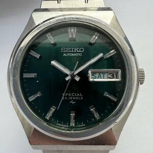 ★1円スタート★SEIKO セイコー ロードマチック LM スペシャル 23石 デイデイト メンズ 腕時計 5216‐7040 自動巻き ジャンク 緑文字盤