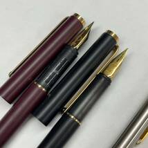 559.◎1円スタート◎【3点セット】MONTBLANC モンブラン 万年筆 ボールペン 筆記用具 文房具 保存箱有 【108923】_画像4