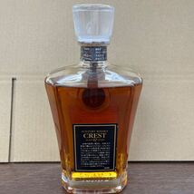 9. ★未開栓★ 【　SUNTORY サントリー CREST クレスト 12年 WHISKY ウイスキー 700ml 43% 古酒 _画像5