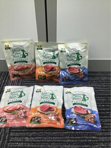 ヤムヤムヤム　やわらかドライ　チキン　馬肉　まぐろ　各2袋ずつ　ソフト　国産　無添加　お試しに♪