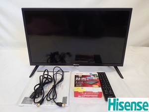 0318①［H］♪ Hisense　ハイセンス　24A30H　24インチ　2023年　ハイビジョン液晶テレビ　高性能　家電♪