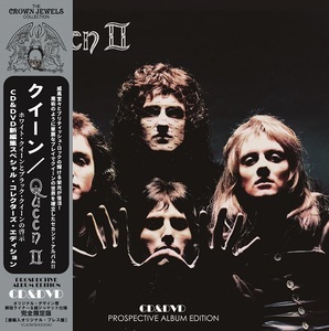 QUEEN / QUEEN II - PROSPECTIVE ALBUM EDITION 100セット限定紙ジャケ (CD+DVD)