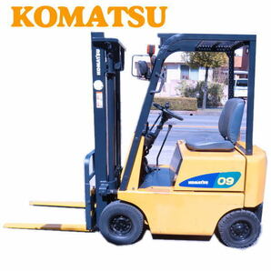 0307E KOMATSU●コマツ●フォークリフト●FG09-3●の画像1