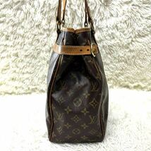 LOUIS VUITTON ルイヴィトン バティニョール モノグラム M51154 トートバッグ ブラウン 総柄 レディース メンズ 通勤 通学 バッグ カバン_画像4