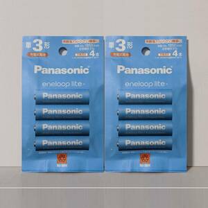  Eneloop light single 3 BK-3LCD/4H ×2 pack ( total 8ps.@) easy model Panasonic new goods / unopened 