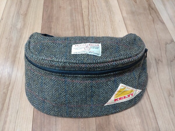 KELTY Harris Tweed FREAK'S STORE バッグ ウエストバッグ カバン ショルダー 斜めかけ 肩掛け