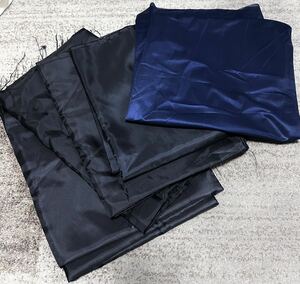  polyester lining black, navy together 4 point 