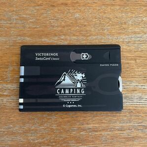 VICTORINOX SWISSCARD CLASSIC 10機能 CAMPに♪バッグや車に♪ビクトリノックス スイスカード 0.7133 T3 未使用ノベルティ マルチツールの画像5