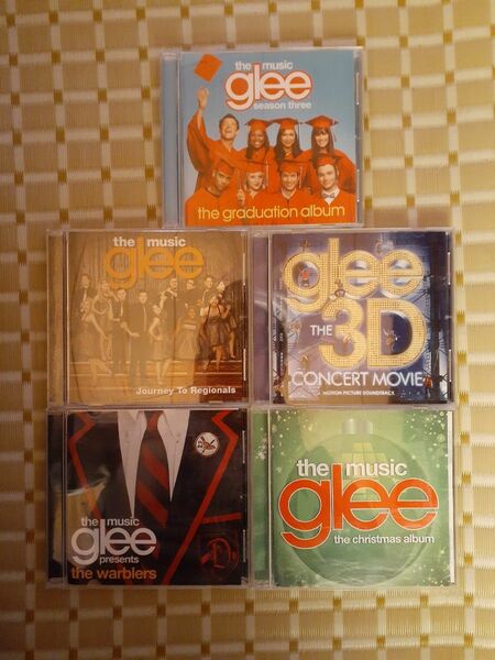 グリー　GLEE　ランダムCD　5枚セット　海外ドラマ