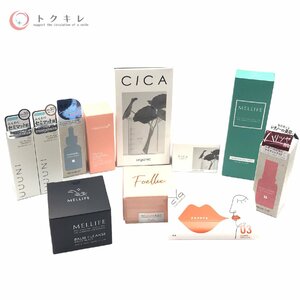 ♪1円スタート送料無料 化粧品 コスメなど 大量11点セット メリフ CICA シカ メディキューブ マイアミュレット ウーニ 韓国コスメ バーム