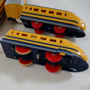 A① トミカ プラレール 連結仕様 まとめて 新幹線 TOMY 先頭車 おもちゃ 乗り物 コレクショ 動作未確認 ドクターイエローの画像4